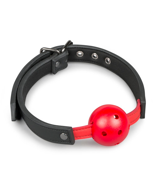 Ball Gag With PVC Ball Red
