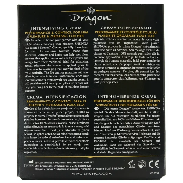 Shunga - Dragon Virility Cream