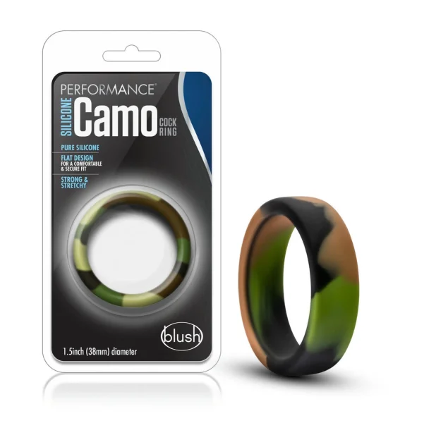 Blush Performance Green Camo Cock Ring — image 4 of 5