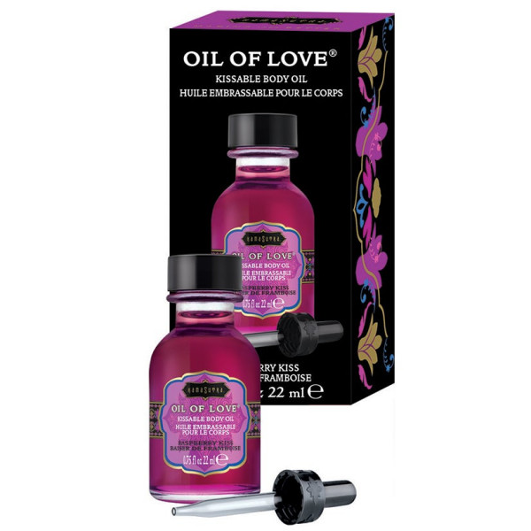 Kama Sutra Oil of Love - Raspberry Kiss - 0.75 oz.