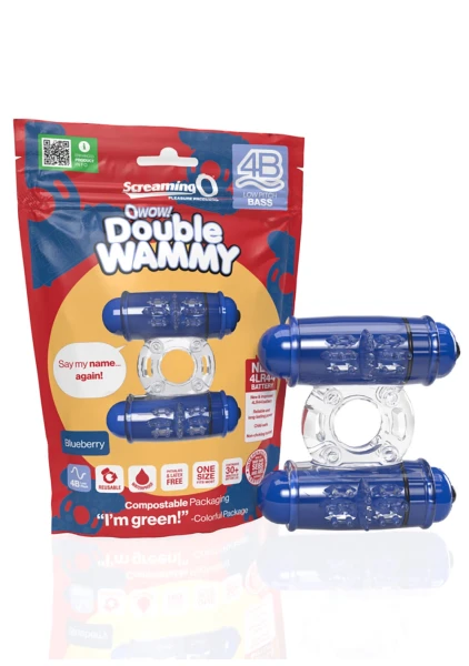 4B Double Wammy Vibrating Ring