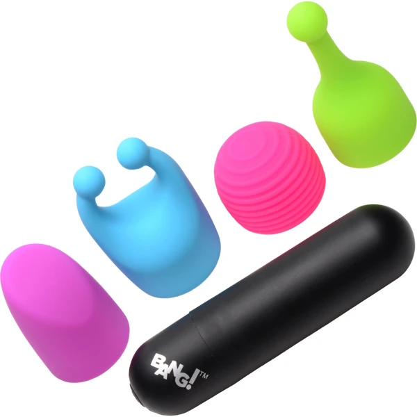 Bang! Rechargeable Bullet and Attachment Set