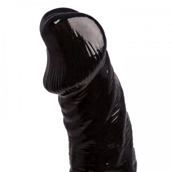 Hanky-Panky Brilliantly Black Strap-On – 8 Inch — image 4 of 5