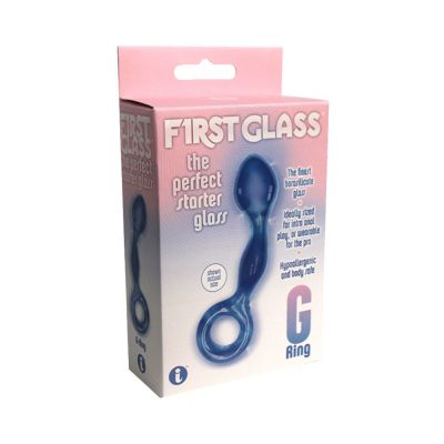 The 9 s First Glass G ring Anal Pussy Stimulator