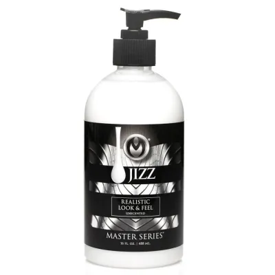 Master Series Jizz Unscented Water Based Body Glide 16 Oz