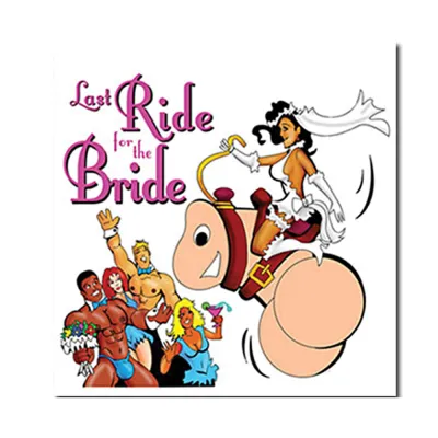 Last Ride For The Bride Napkins 10