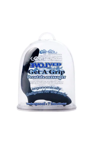 Get A Grip Prostate Massager Waterproof 5.5 Inch Black — image 8 of 8