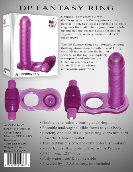 DP Fantasy Vibrating Cock Ring