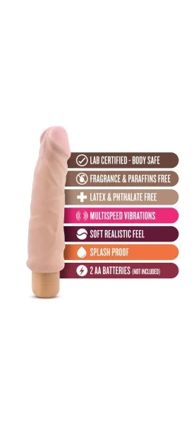 Blush - X5 Plus - Hard On Vibrating Dildo