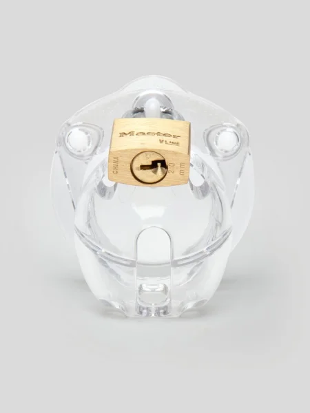 CB Mini Me Clear Chastity Cage Kit