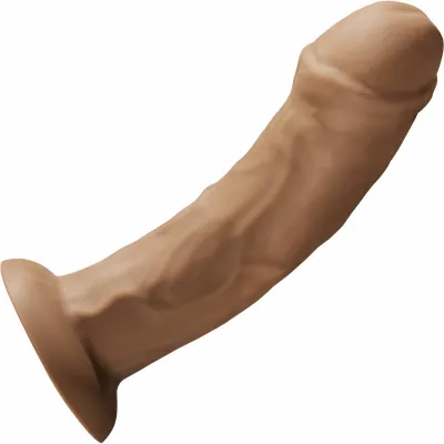 Fuze Major Silicone Suction Cup Dildo Caramel