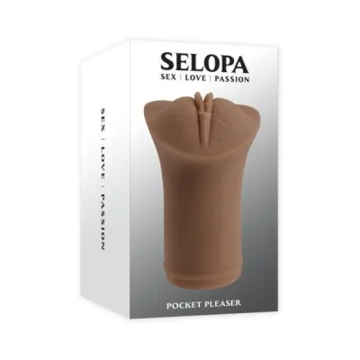 Pocket Pussy Selopa Pocket Pleaser Stroker Dark