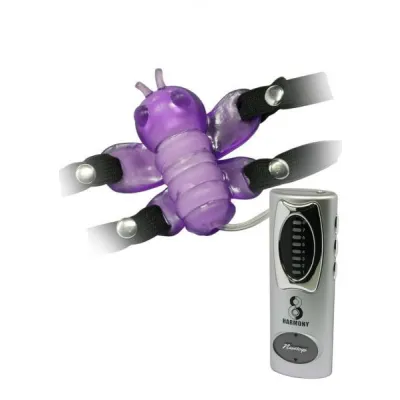 Honeysucker Bee Strap on Purple