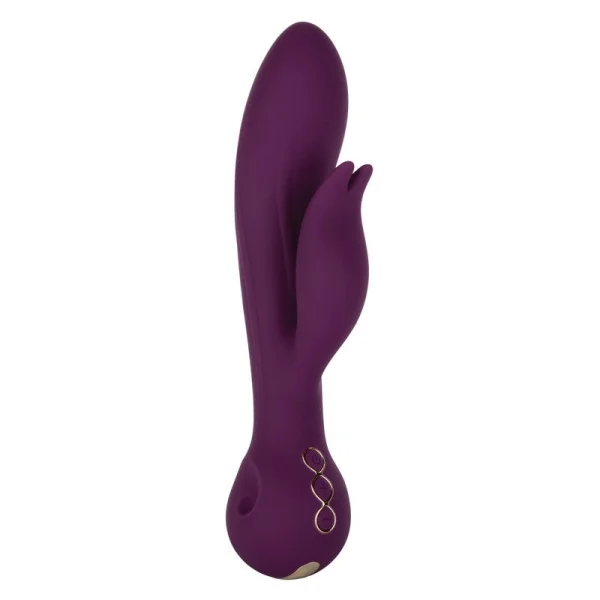 Obsession Desire Rechargeable Waterproof Silicone Rabbit Vibrator By CalExotics - Purple
