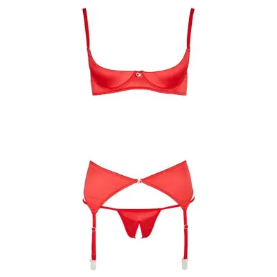 Desire Shelf Bra Set Large