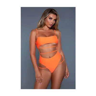 Venetia Swimsuit Orange Small