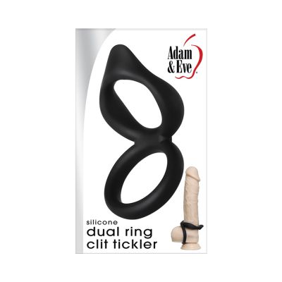 A e Silicone Dual Ring Clit Tickler