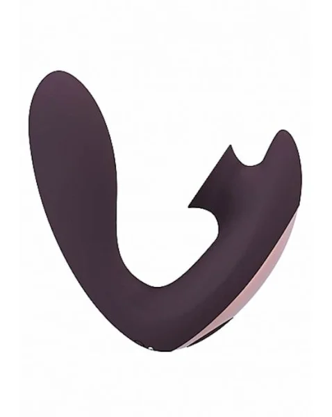 Irresistable Deisrable Suction Vibrator - Purple -  5 Inch