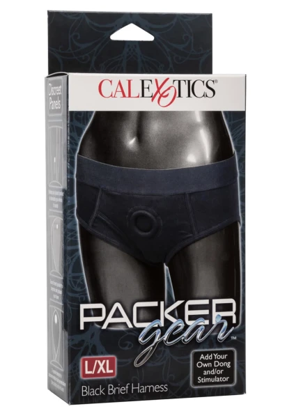 Packer Gear Brief Harness - Medium-large - Black