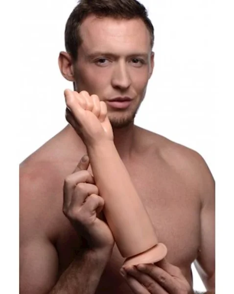 Fisto Clenched 13" Fist Dildo - Flesh - 13 Inch