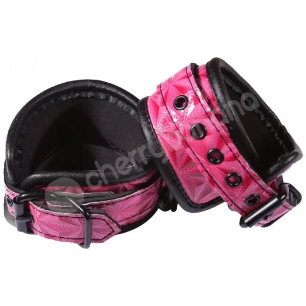 Sinful Pink Wrist Cuffs