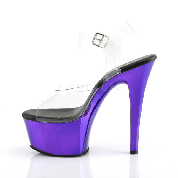 *6 inches Heel, 2 1/4 inches PF Ankle Strap Sandal — image 23 of 25