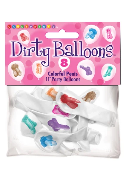 Colorful Penis Party Balloons — image 5 of 8