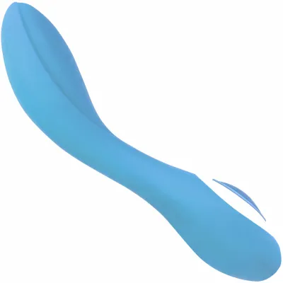 Wonderlust Serenity Rechargeable Silicone G Spot Vibrator Blue