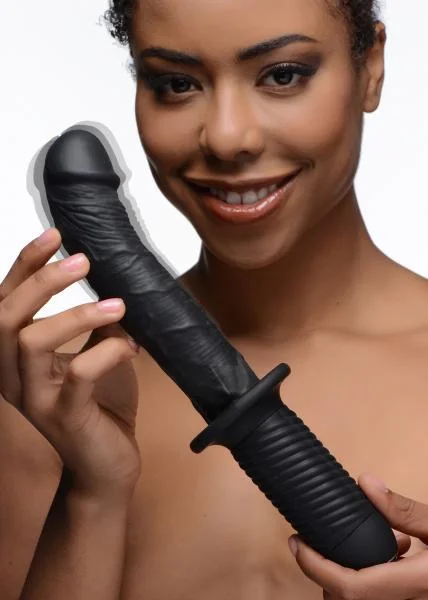 Ass Thumpers The Large Realistic 10X Vibrator With Handle — image 5 of 8