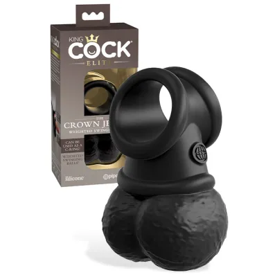 Pipedream King Cock Elite The Crown Jewels Weighted Swinging Balls