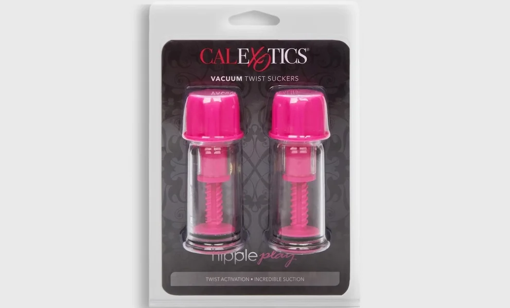 CalExotics Nipple Play Vacuum Twist Suckers