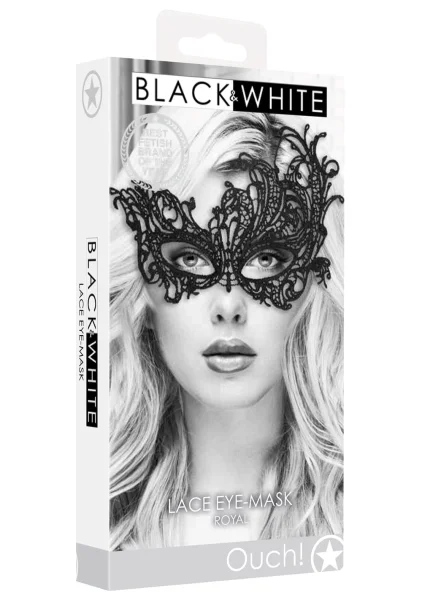 Ouch Lace Eye Mask Royal