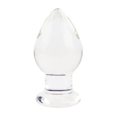 Lucent Celeste Glass Butt Plug