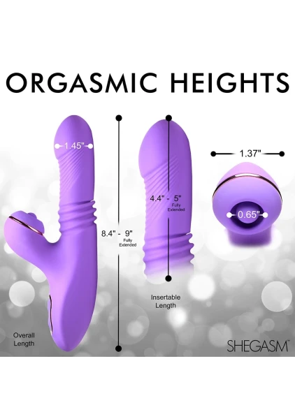 Pro-Thrust Max Thrusting And Pulsing Silicone Rabbit