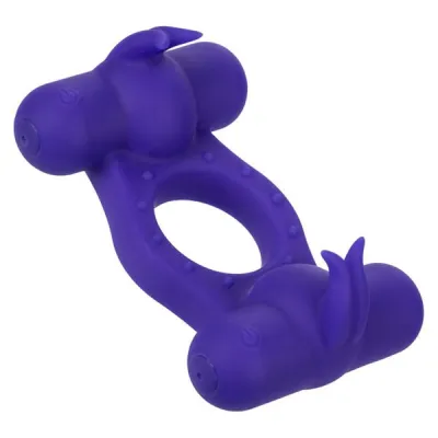 CalExotics Triple Orgasm Enhancer Silicone Cock Ring