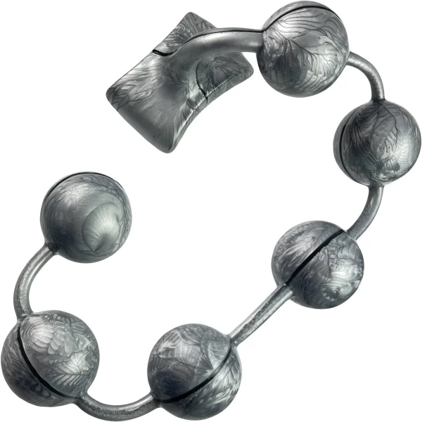 Silver Marble Gemstones, Extra Large Silicone Anal Beads By Vixen