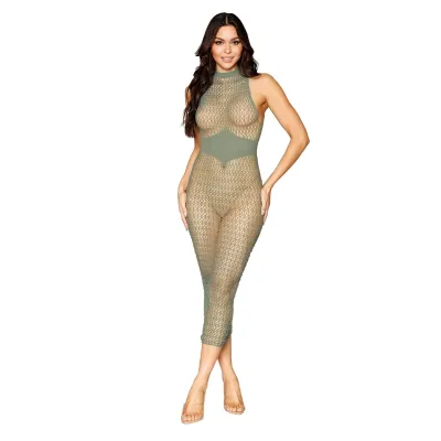 Bodystocking Gown One Size Sage