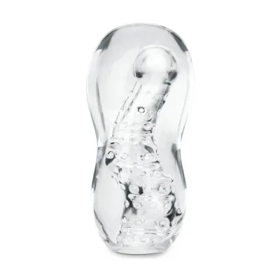 Zolo Gripz Wavy Stroker Clear 5 5 Inch