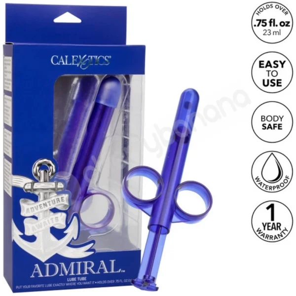 Admiral Reusable Lube Tube Holds 22ml Lubricant
