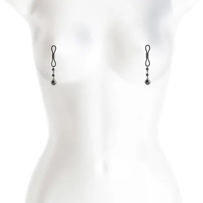 Bound D1 Adjustable Nipple Clamps with Beads