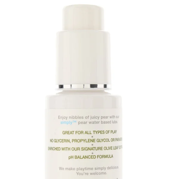 Simply Aqua Water Based Personal Lubricant - Pear 4 fl oz