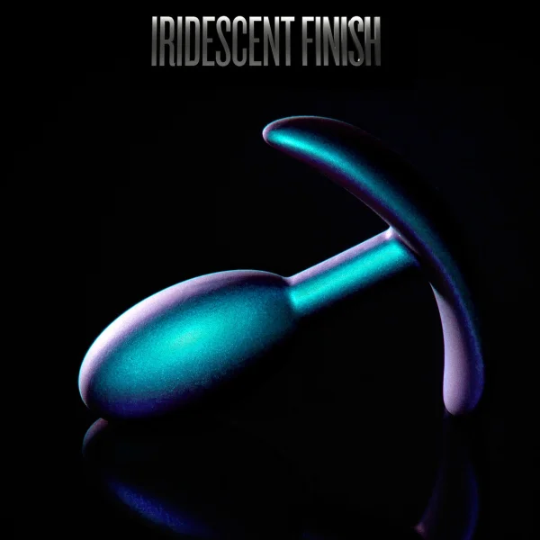 Anal Adventures Matrix Nebula Silicone Butt Plug By Blush - Lunar Blue