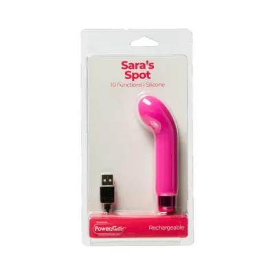 Sara s Spot Rechargeable Bullet With Removable G spot Sleeve Pink