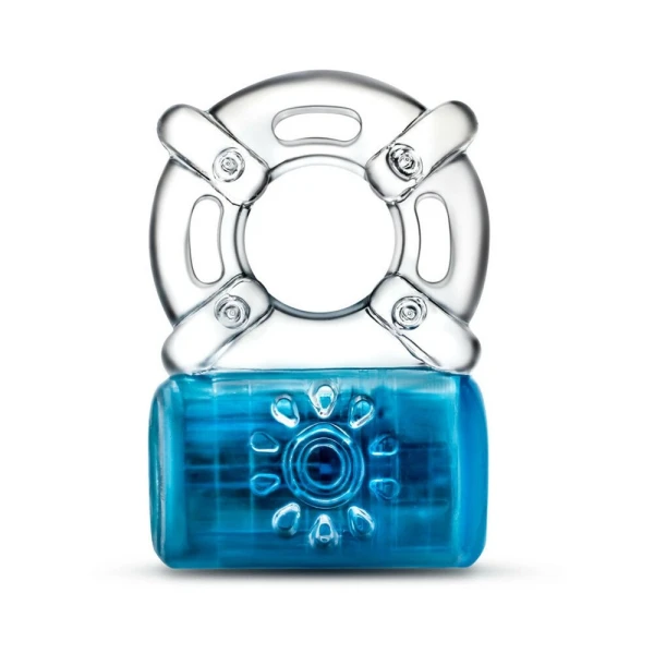 Play With Me - One Night Stand Vibrating C-ring - Blue