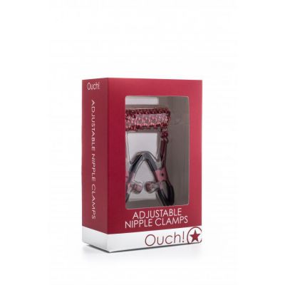 Adjustable Nipple Clamps Red