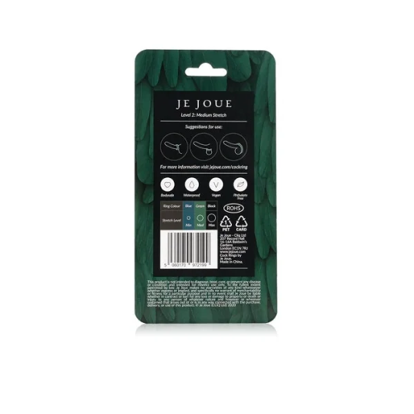 Je Joue Silicone Ring Medium Stretch Green