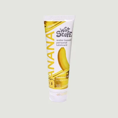 Wet Stuff Banana 100g Tube Flavoured Lubricant
