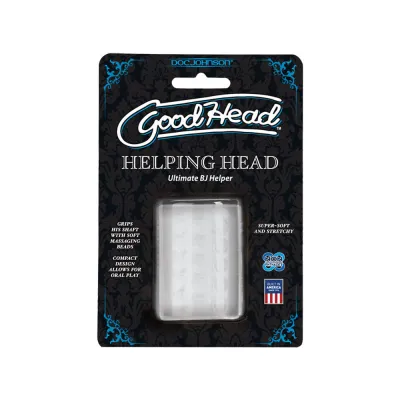 Doc Johnson GoodHead Helping Head Clear PACK OF 2