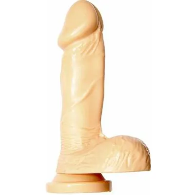 Cock Balls 6 Inches Flesh Suction Cup