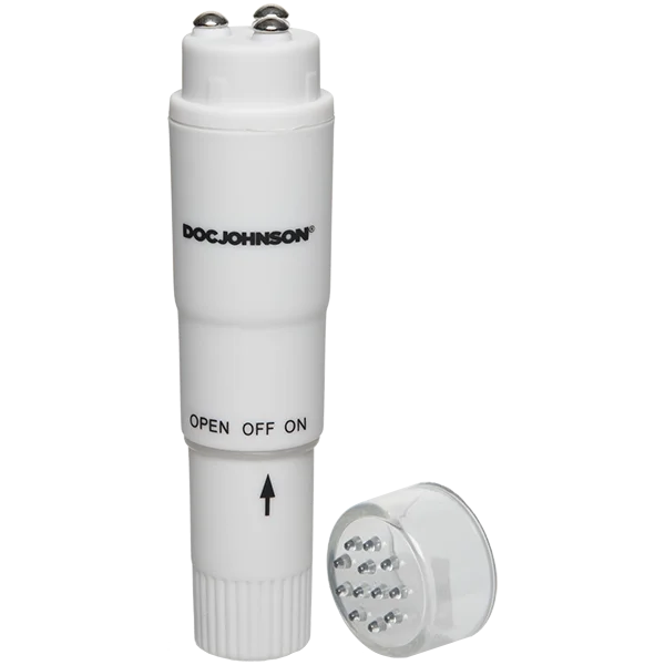 Doc Johnson White Nights Pocket Rocket Vibrator — image 4 of 13